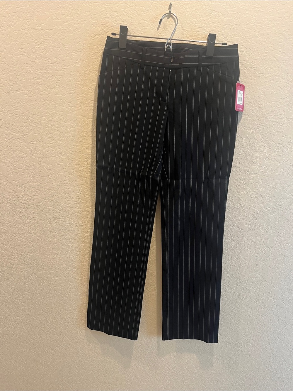 Xhilaration Black Pinstripe Dress Pants